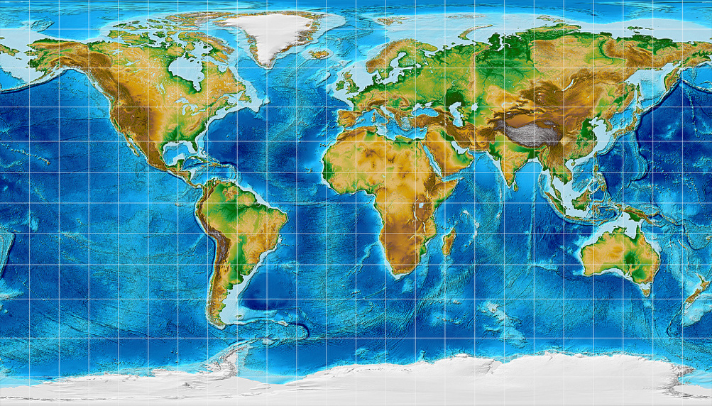 Lizenzinfo Topographische Weltkarte Patterson Lizenzinfo Topographische Weltkarte Patterson