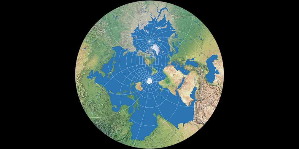 Spilhaus Stereographisch