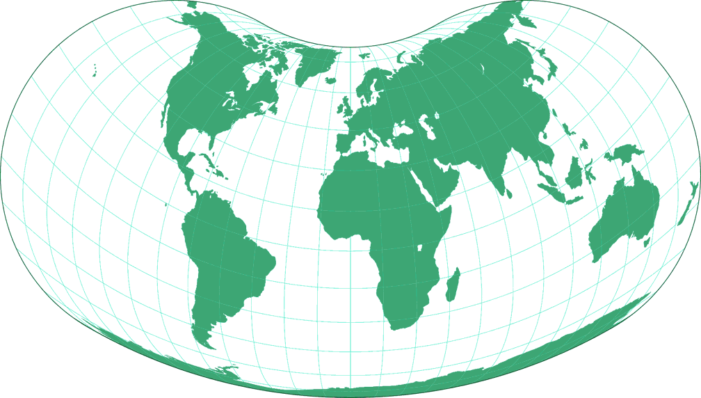 Hill Eucyclic Umrisskarte