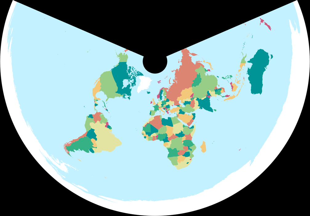 20/60N Längentreue Kegelprojektion