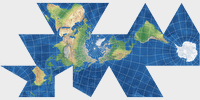 Dymaxion-Karte Vorschaubild