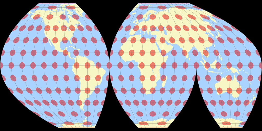 McBryde-Thomas Flat-Polar Parabolic (unterbrochen) Tissotsche Indikatrix