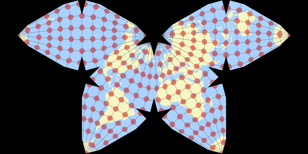 Waterman Butterfly (alternatives Arrangement) Tissotsche Indikatrix